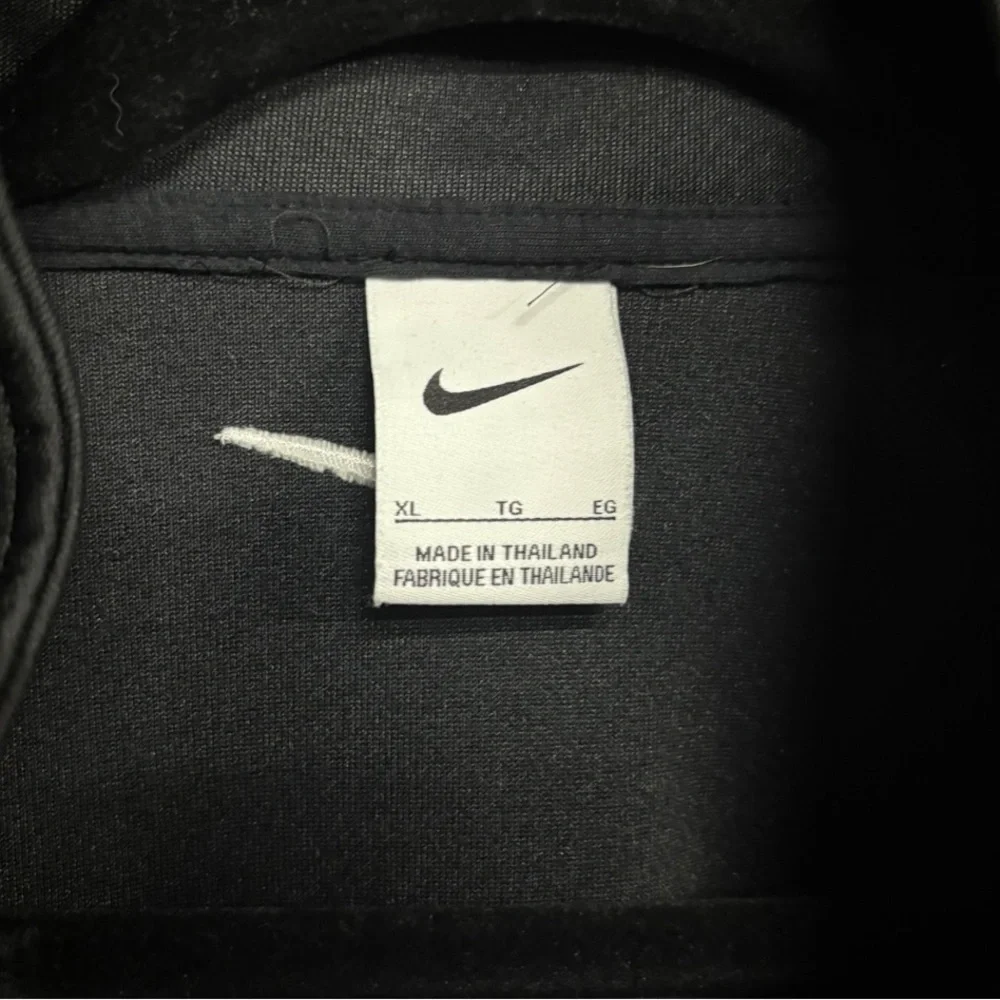 Nike Black Jacket With White Piping Sports Wear Jacket I Size: XL